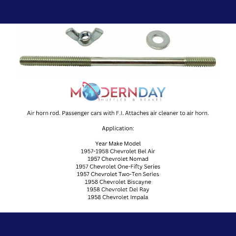 carburetor air cleaner rod fits 1957-1958 Chevy Full Size CACR08 Shafer's Classic Reproductions