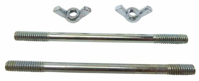 carburetor air cleaner rod fits 1958-1961 Chevy Corvette rolled thread 4 bbl 2x4 bbl CACR40 Shafer's Classic Reproductions