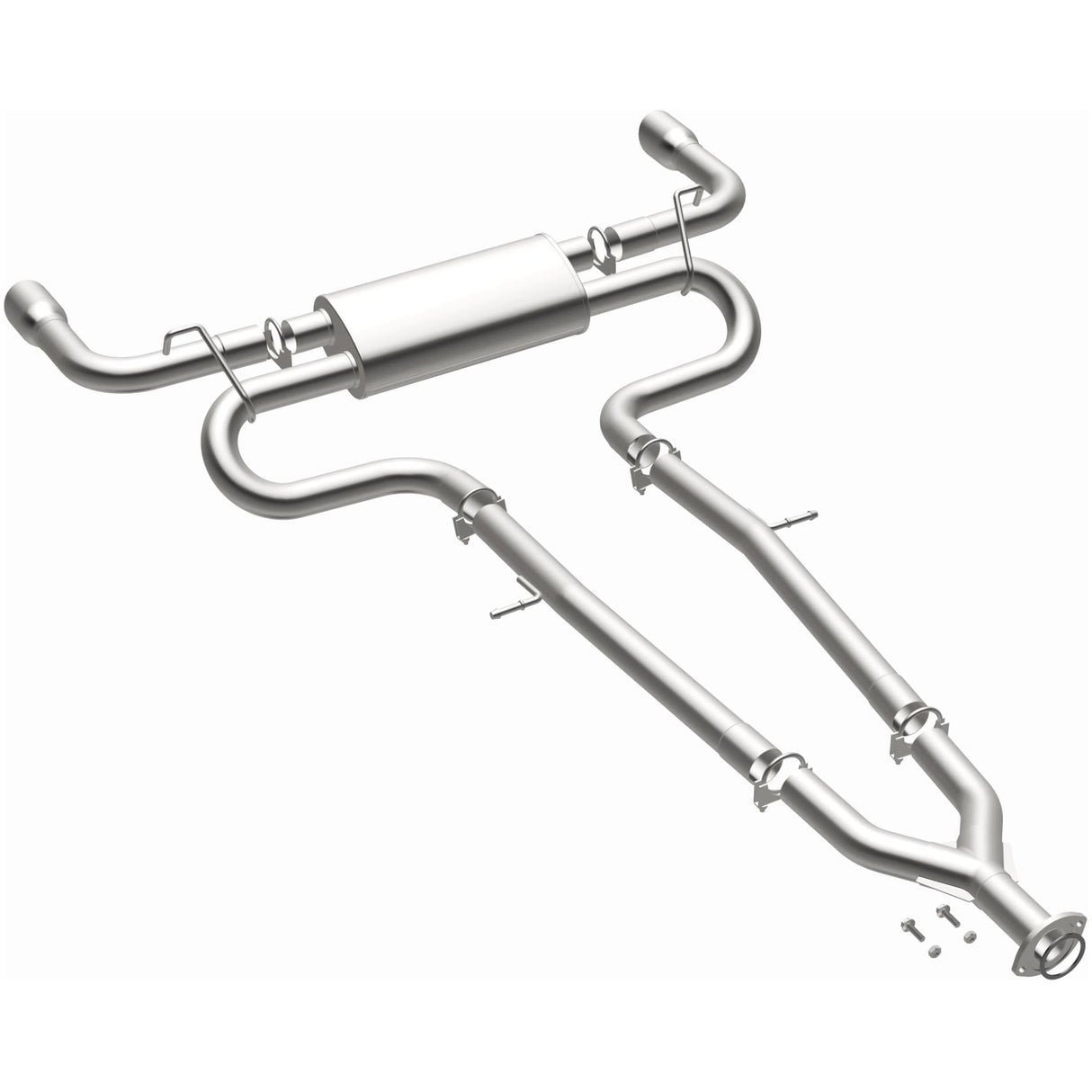 Fits 2002-2008 Lexus SC430 4.3L Direct-Fit Replacement Exhaust System stainless steel
