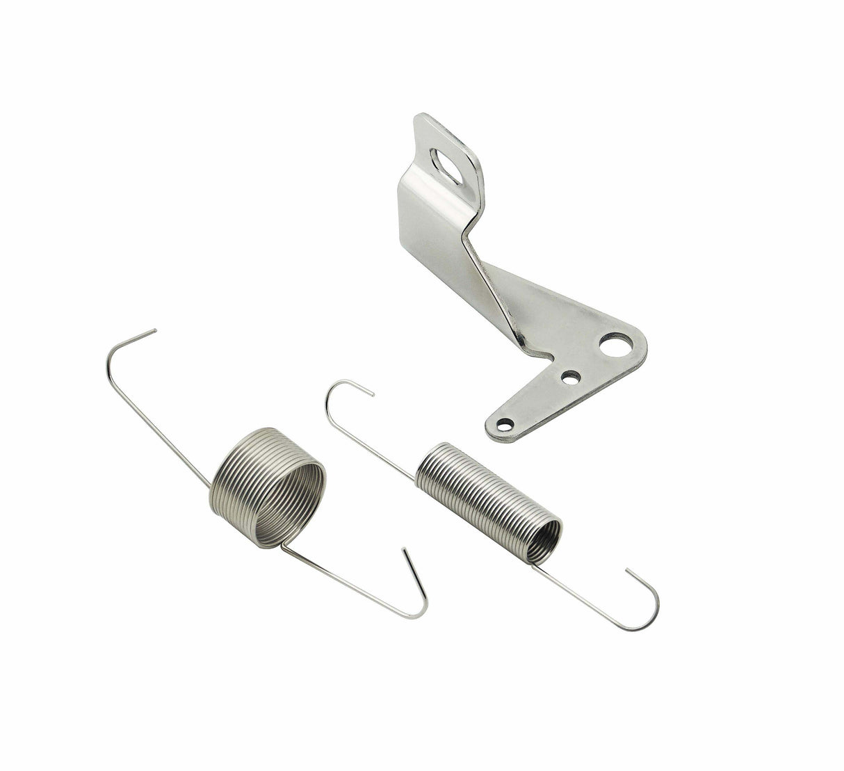 Mr. Gasket carburetor throttle cable bracket 6092MRG fits Holley carburetors stainless steel