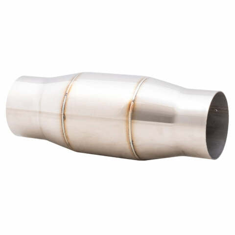 Metallic 3 Inlet Short Body (200 Cell) Catalytic Converter XForce CAT9-300(200)