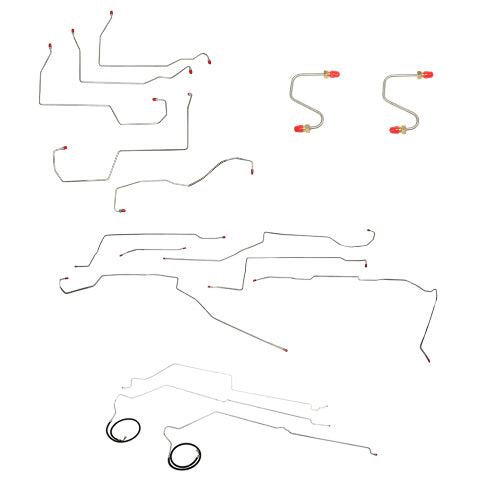 1996-1999 Buick LeSabre Complete Brake and Fuel Line Kit No Traction Control CBF0010OM