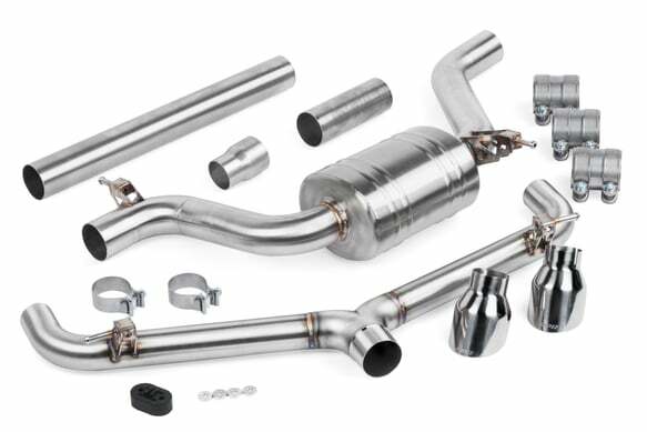 Exhaust - Catback System - MK7 GTI and VW stainless steel polished