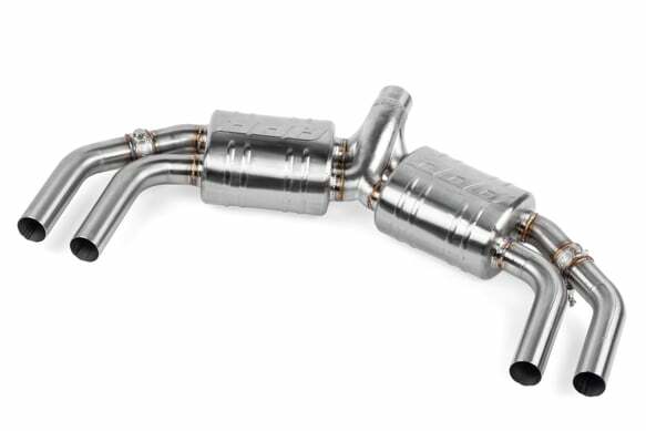 Exhaust - Catback System - S3 (8V) for Audi stainless steel polished