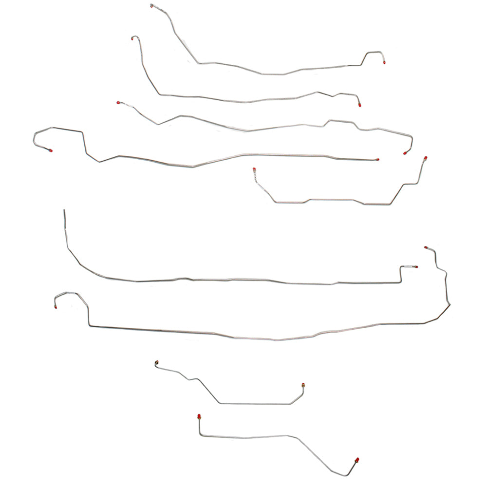 Complete Brake Line Kit for 2003-2007 Hummer H2 ABS steel