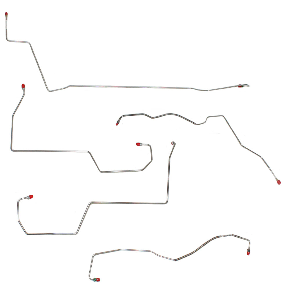 1996-99 Buick LeSabre Complete Brake Line Kit With Traction Control Stainless CBK0009SS