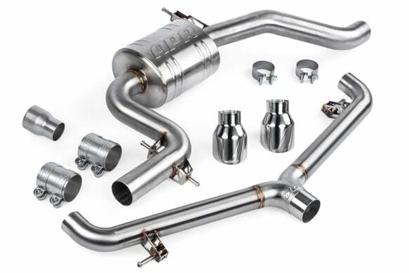 Catback Exhaust System - MK6 GTI and VW stainless steel polished