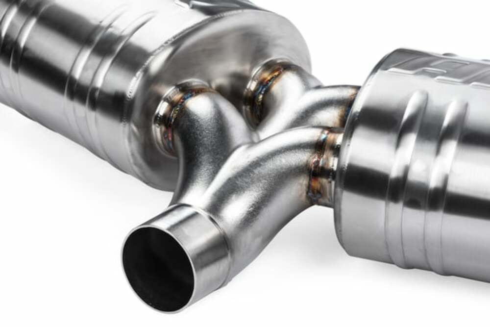 Catback Exhaust System - MK7.5 Golf R and VW stainless steel polished