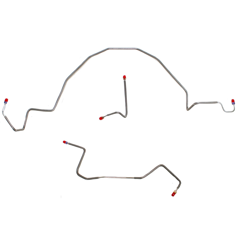 Complete Brake Line Kit for 98-01 Ford Ranger 2WD long bed