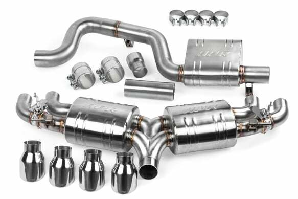 Exhaust - Catback System - MK7 Golf R and VW stainless steel polished