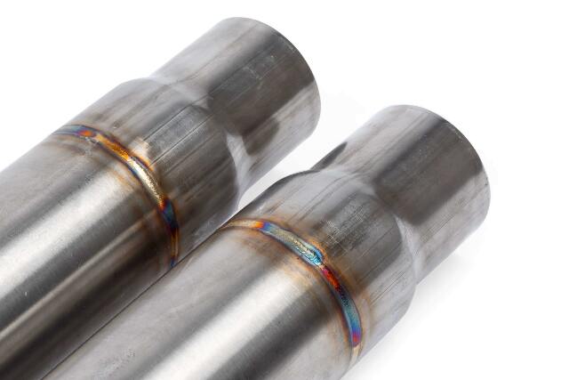 Catback Exhaust System Center Muffler - 4.0 TFSI - C7 for Audi stainless steel