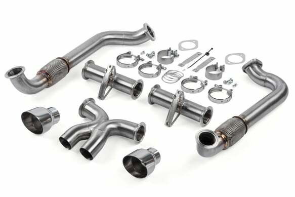 Fits 2017-24 718 Boxster Porsche Catback Exhaust -718(982)2.0 & 2.5T stainless steel polished
