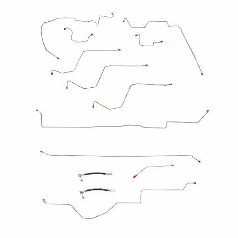 Brake Line Kit for 2002-2005 Dodge Ram 1500 short bed stainless steel