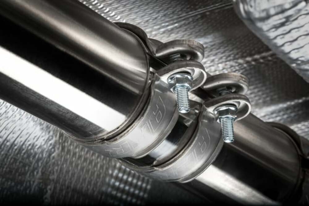 Fits 2020-21 GTI Volkswagen Catback Exhaust System -GTI TRC(MK7.5) stainless steel polished