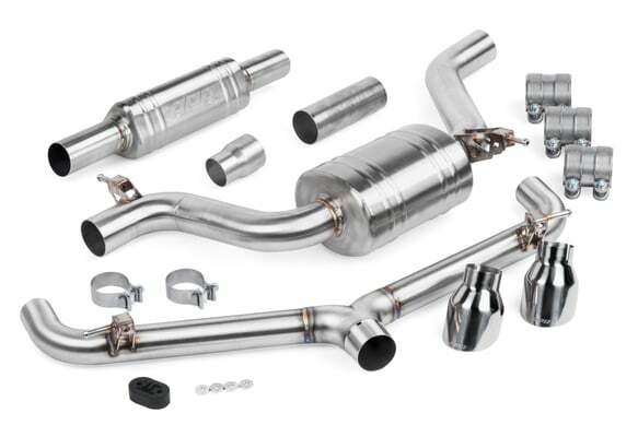 Fits 2020-21 GTI Volkswagen Catback Exhaust System & Front Muffler(MK7.5)CBK0039