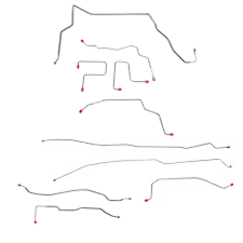 01-03 Chevrolet S-10 Brake Line Kit 4WD Ext Cab/Short Bed ZR2 - CBK0039OM