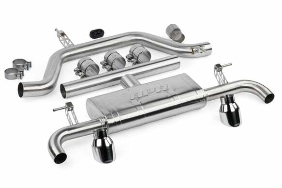 Fits 2022-2024 GTI Volkswagen Catback Exhaust System - GTI (MK8) stainless steel polished