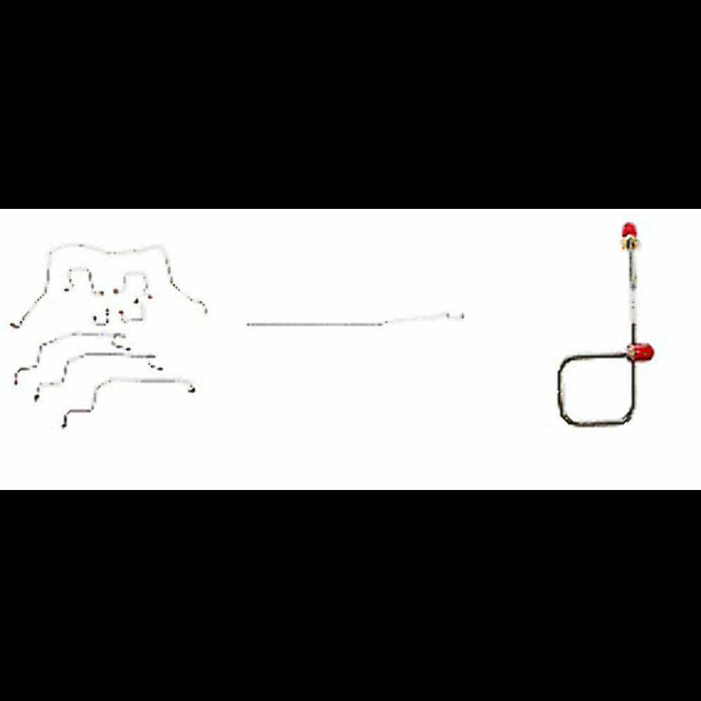 Complete Brake Line Kit for 01-02 Dodge Ram 2500 AWABS 4WD long bed