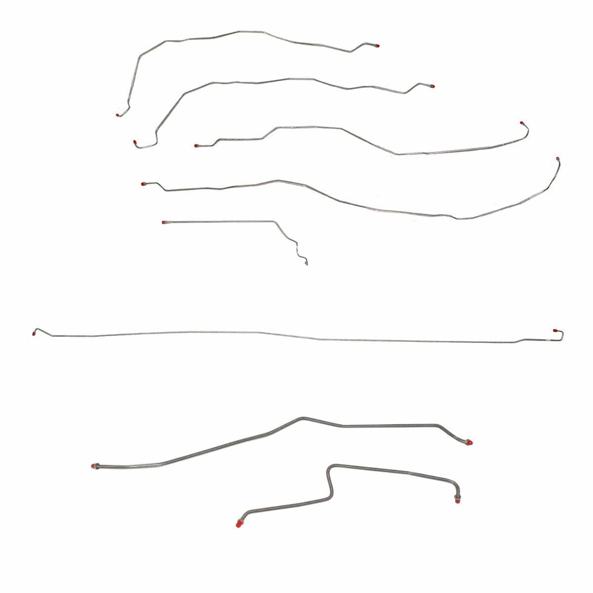 Brake Line Kit for 2013 01-07 Chevy Silverado 3500 ABS long bed steel