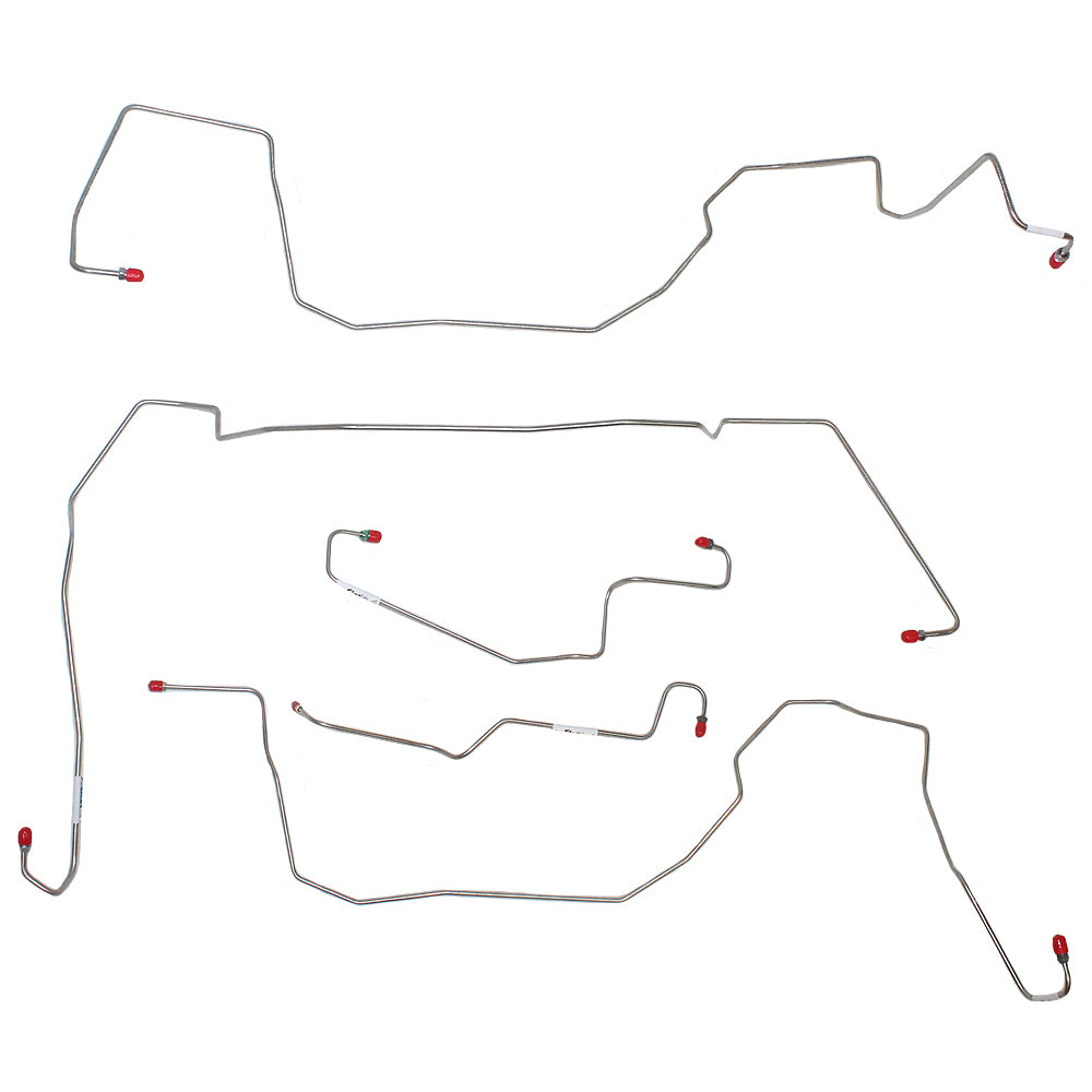 2005-2006 Pontiac GTO Complete Brake Line Kit Steel CBK0069OM