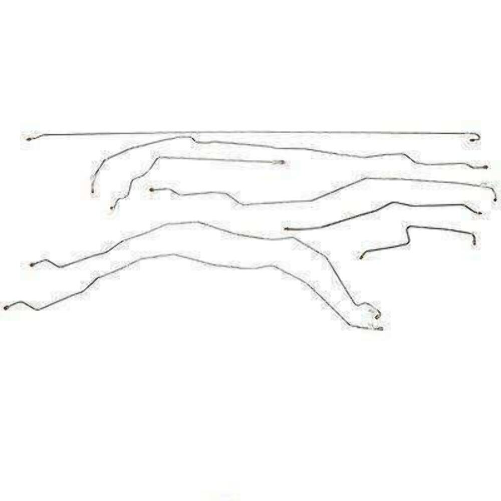 Brake Line Kit for 2013 01-07 Chevy Silverado 2500 HD ABS short bed steel