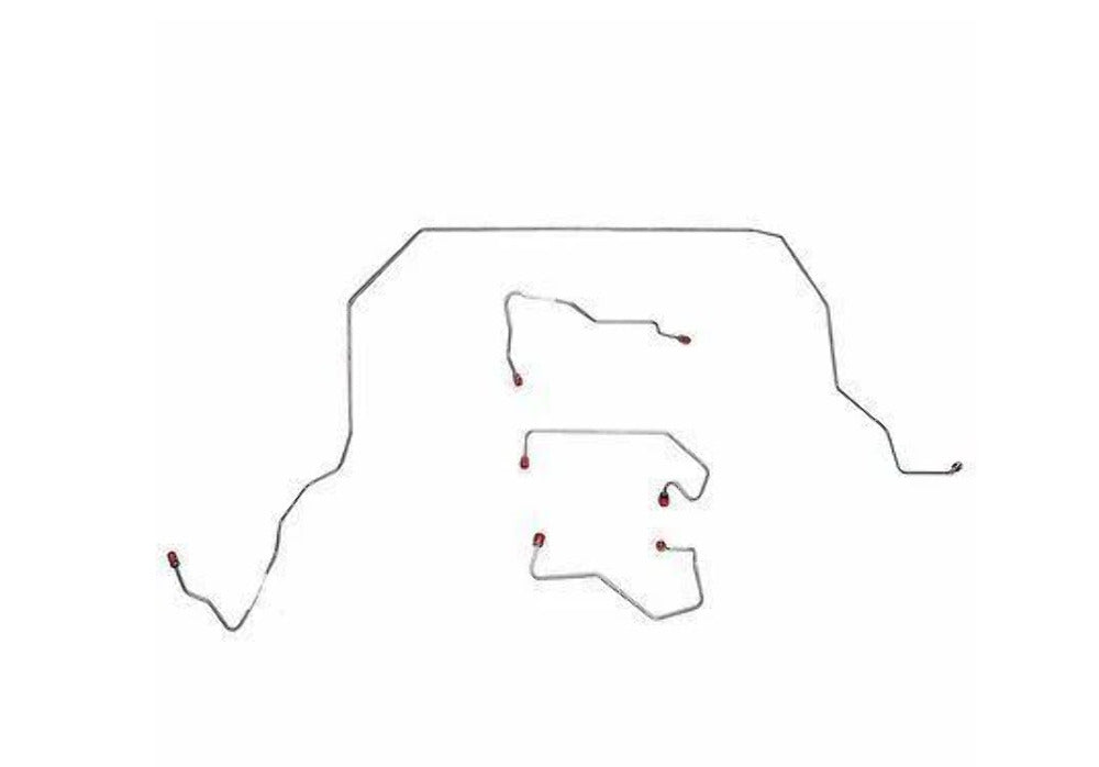 Complete Brake Line Kit for 2002-2003 Ford Ranger AWABS ABS 4WD stainless steel
