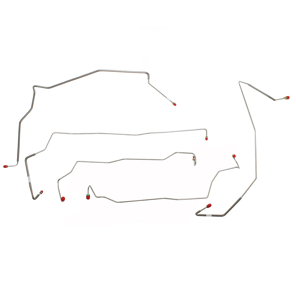 Complete Brake Line Kit for 2002-2004 Ford F-250 SD short bed stainless steel