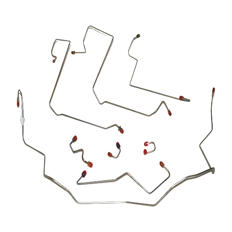 Brake Line Kit for 95-97 Dodge Ram 1500 4WD short bed stainless steel
