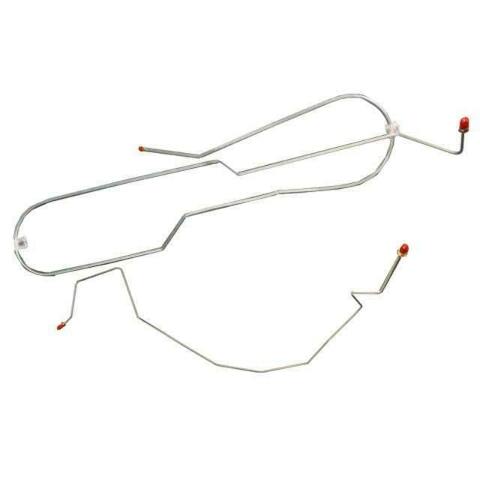 Complete Brake Line Kit for 1998-1999 Chevy S10 2WD short bed stainless steel