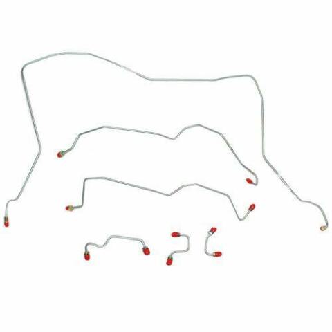 Complete Brake Line Kit for 1995-1997 Dodge Ram 1500 stainless steel