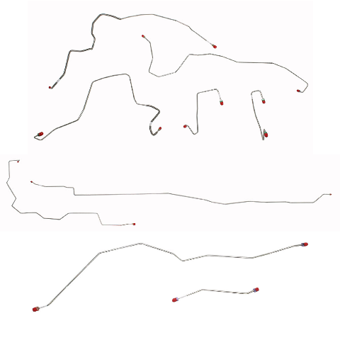 Complete Brake Line Kit for 05-06 Ford F-250 SD 4WD long bed