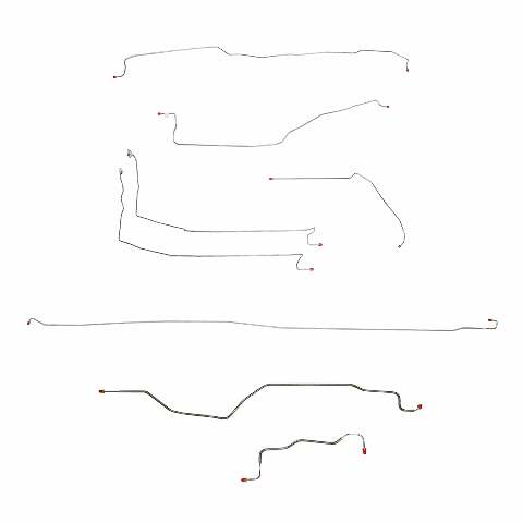 Replacement Line for 99-02 Chevy Silverado 1500 Reg Cab/ 2WD long bed