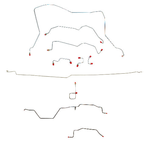 Brake Line Kit for 95-97 Dodge Ram 2500 4WD long bed