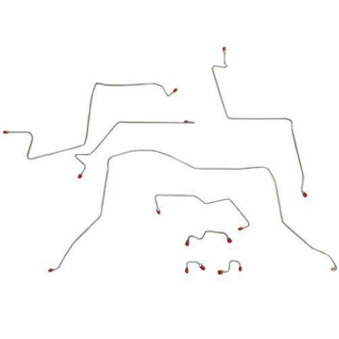 Brake Line Kit for 1995-1997 Dodge Ram 3500, , , Reg Cab AWABS 4WD long bed