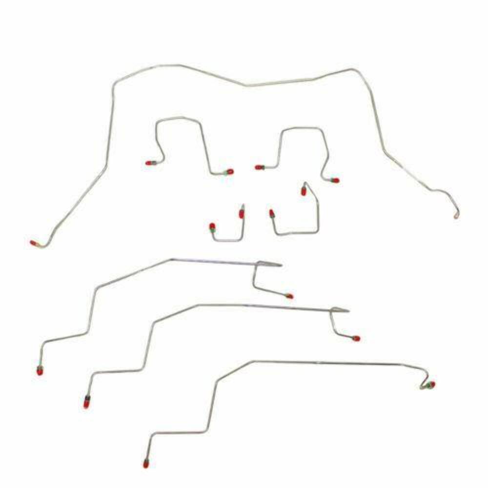 Complete Brake Line Kit for 1998-2001 Dodge Ram 2500 AWABS ABS 4WD stainless steel