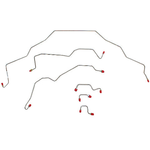 1995-1997 Dodge Ram 1500 Complete Brake Line Kit RWD Rear ABS Reg Cab Long Bed CBK0177SS