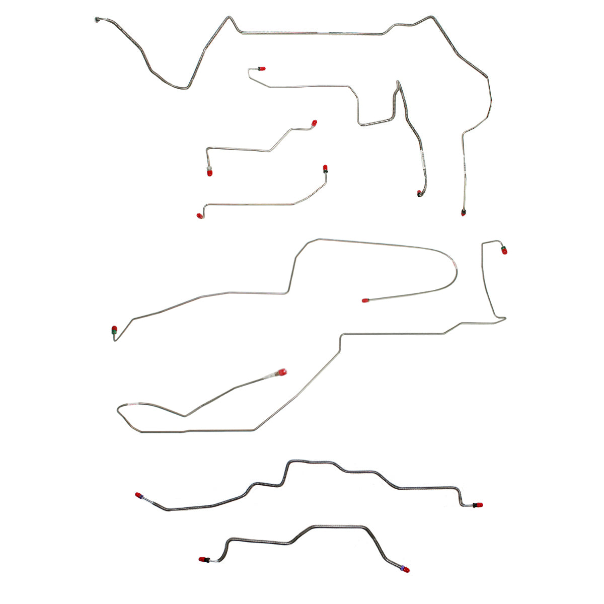 Complete Brake Line Kit for 1998-2002 Chevy Camaro ABS stainless steel