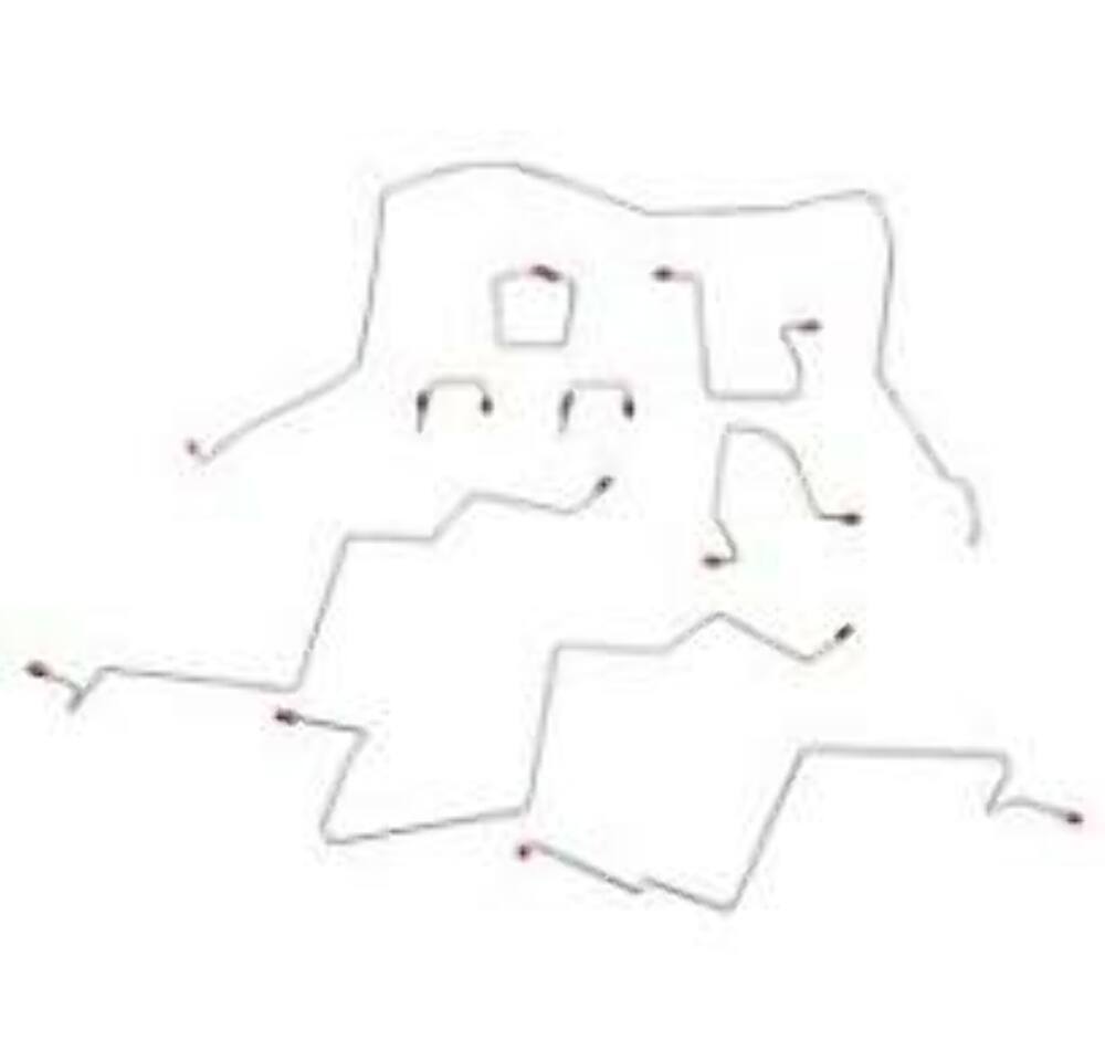Brake Line Kit for 1998-1901 Dodge Ram 2500 AWABS 4WD long bed