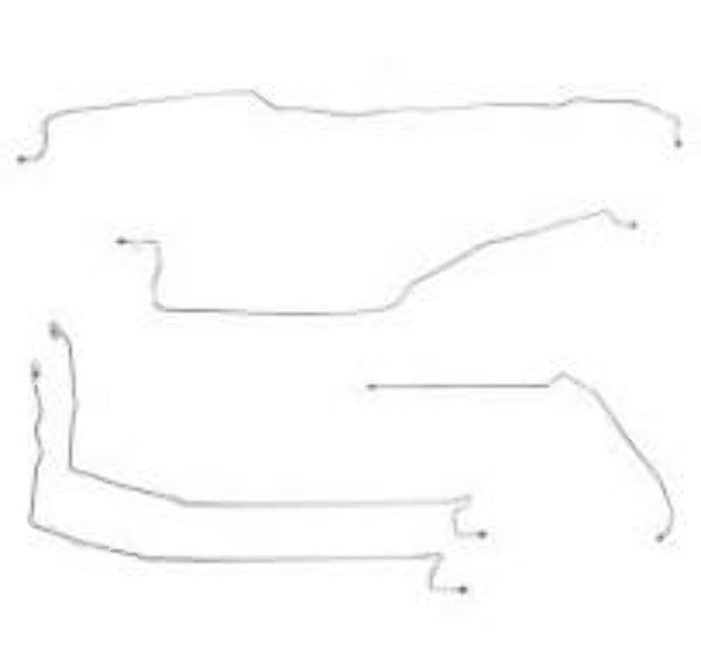 2004 - 2006 Chevrolet Avalanche Brake Line Kit - CBK0202SS