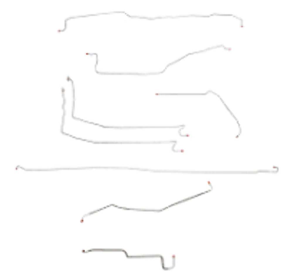 2004 - 2006 Chevrolet Avalanche Brake Line Kit - CBK0202SS