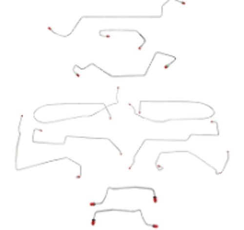 Brake Line Kit for 2000-2007 Ford-Focus