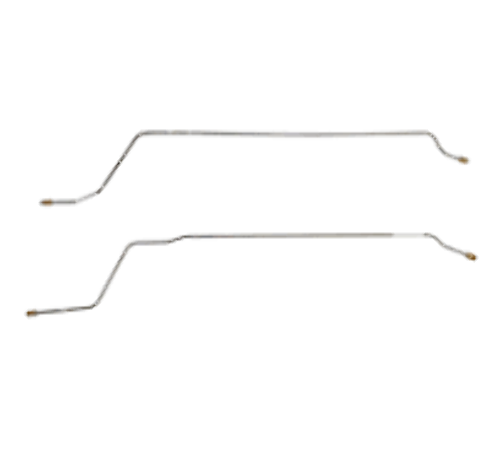 Fits 1964 Chevy Malibu Hardtop w/Manual Drum, Complete Brake Line Kit CBK0260SS