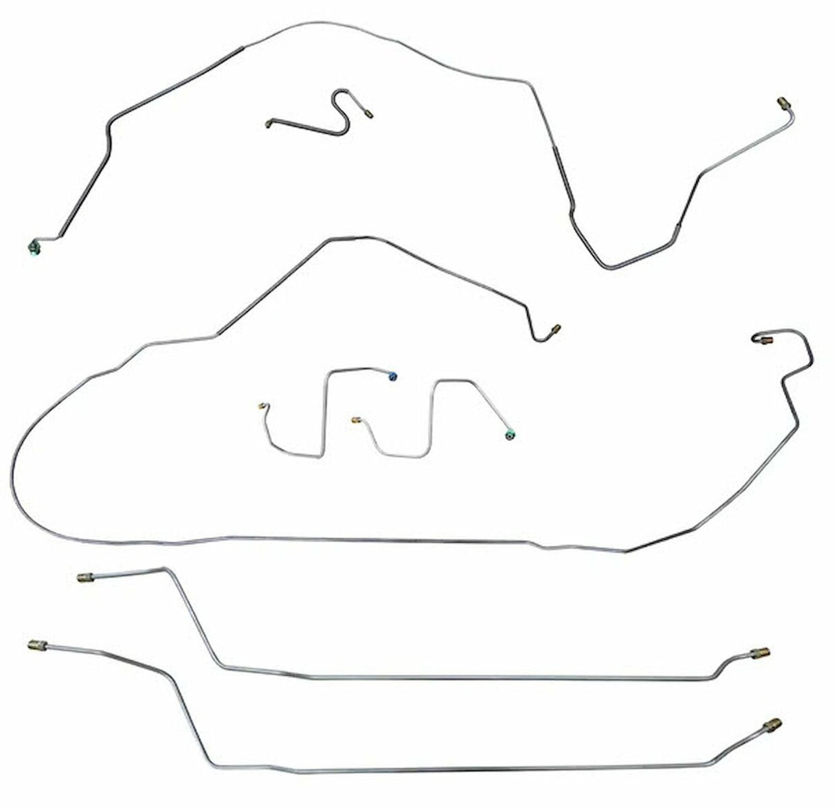 Brake Line for 67 Chevy Malibu/ Chevelle Convertible Super Sport Drum drum brakes stainless steel