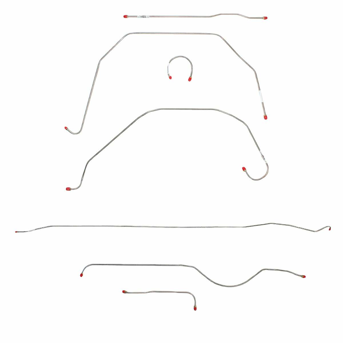 Complete Brake Line Kit for 1947-1950 - GM Series 1 1/2-ton Truck ABS 2WD short bed stainless steel