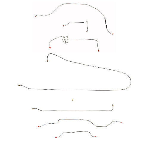 GM Complete Brake Line Kit; Fine Lines-CBK0316SS