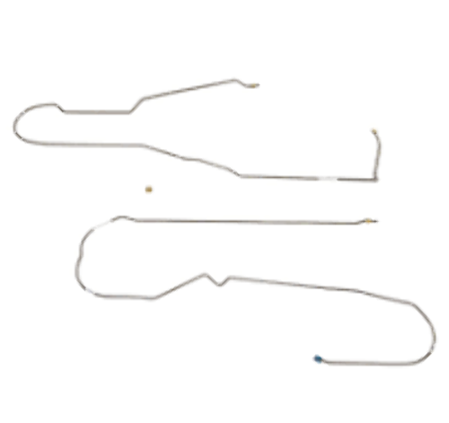 Replacement Line for 1973-1980 Chevy C10 / GM C1500, , Power Brakes 2WD short bed