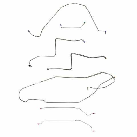 Brake Line for 1967 Buick Skylark / GS w/Power Drum, Hardtop Complete