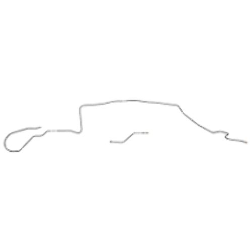 Mopar A Body Complete Brake Line Kit; Fine Lines-CBK0588SS