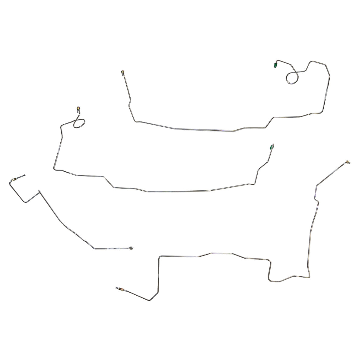 Complete Brake Line Kit for 2003-2010 Dodge Viper stainless steel