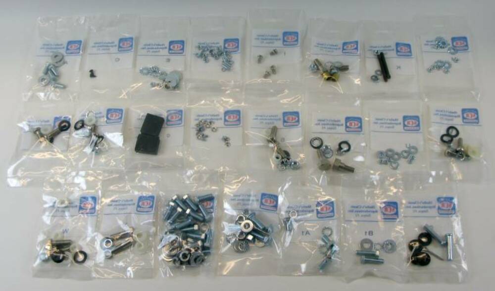 Fits 1958 Chevrolet Full Size Convertible Top Bolt Kit CBK402